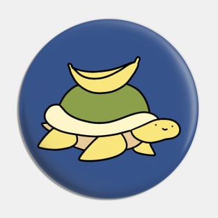 Banana Turtle Pin