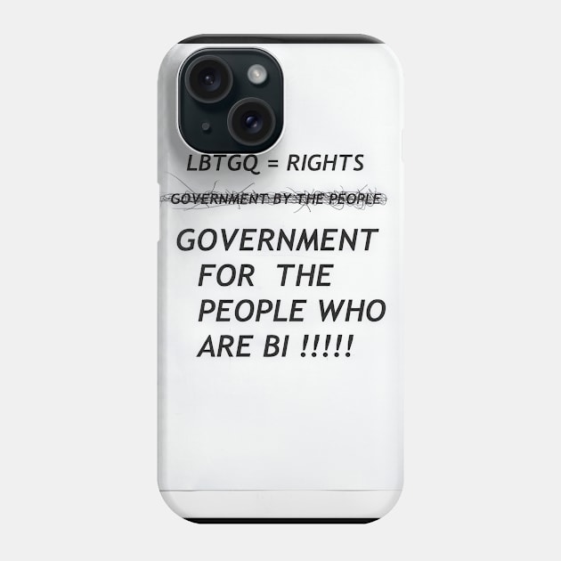 LBGTQ rights Phone Case by LOL Tee Shirts