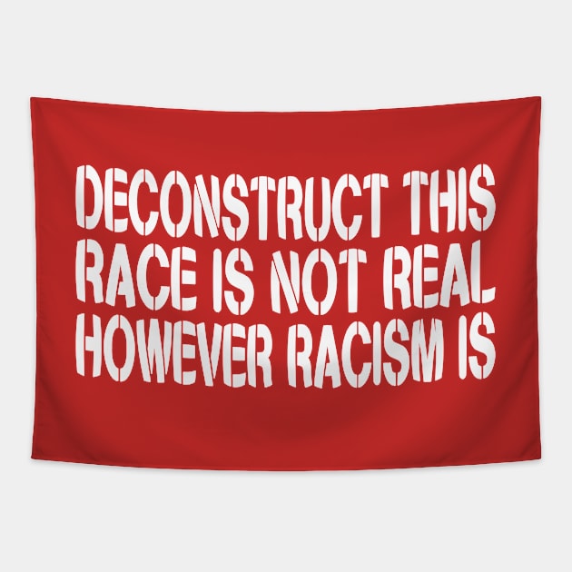 DECONSTRUCT THIS: Race Is Not Real, However Racism Is Tapestry by Village Values