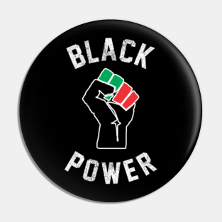 Black Power Pins Und Buttons Teepublic De