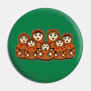 MATRYOSHKA DOLLS family by San Miguel Pin