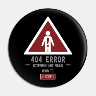 404 Love Not Found: A Hilarious Coder's Quest for Romance Pin