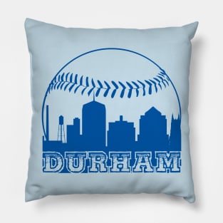 Baseball in Durham, North Carolina Pillow