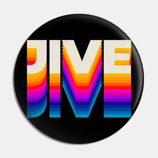 4 Letter Words - Jive Pin