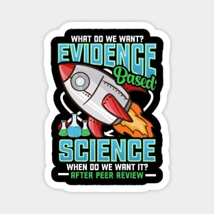 Funny What Do We Want? Evidence-Based Science! Pun Magnet