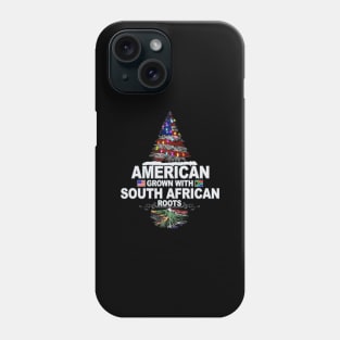 Christmas Tree  American Grown With South African Roots - Gift for South African From South Africa Phone Case