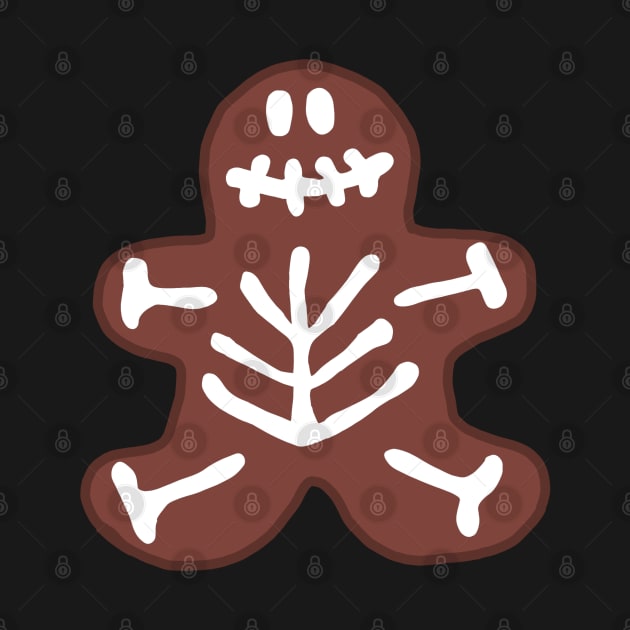 Gingerbread Skeleton Man by alexwestshop