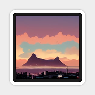 Cape Town | Comics Style Magnet