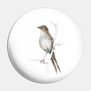 Mr Matata, New Zealand Fernbird Pin