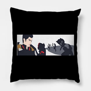 anime power robot Pillow