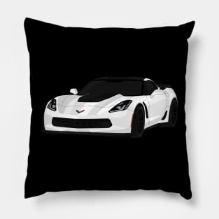 Z06 WHITE Pillow