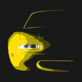 Miata MX-5 I NA Front Body Yellow T-Shirt