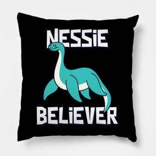 Nessie Believer Pillow