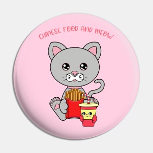 All I Need is fries and cats, fries and cats Pin