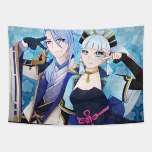 Kamisato Siblings Tapestry