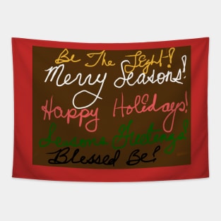 Happy Holidays! Tapestry