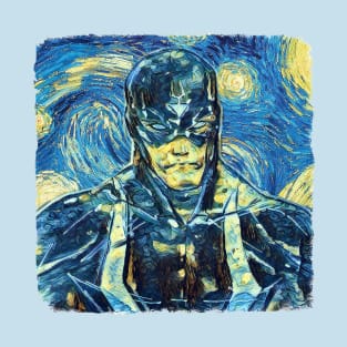 Black bolt Van Gogh Style T-Shirt