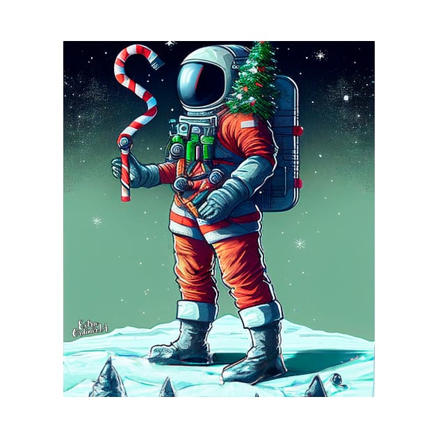 Claus Astronauts at Christmas in Space by extraordinar-ia