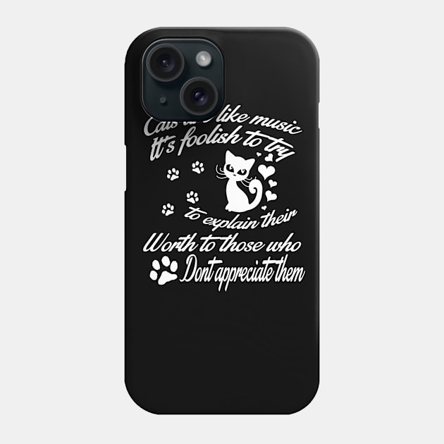 love cat Phone Case by FUNNY LIFE