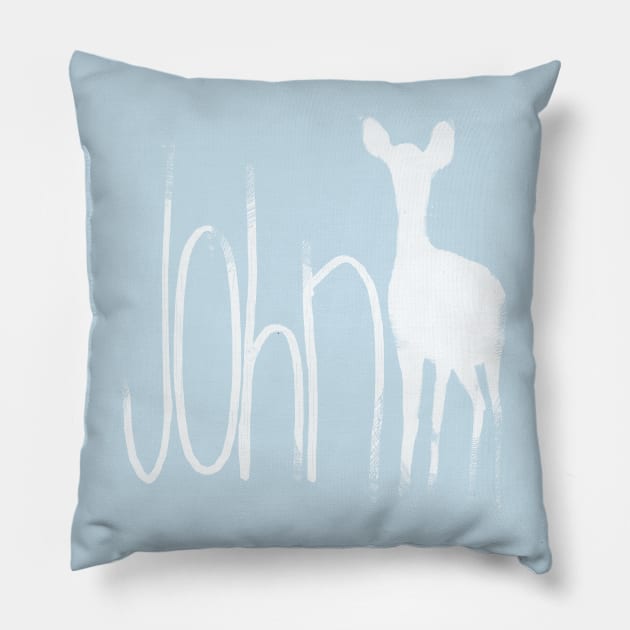 John Doe Pillow by ThePipeDreamer