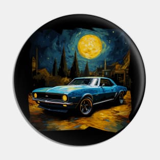 Chevrolet camaro RS van gogh style Pin