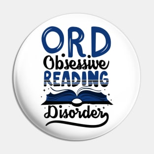 Obsessive Reading Disorder Pin