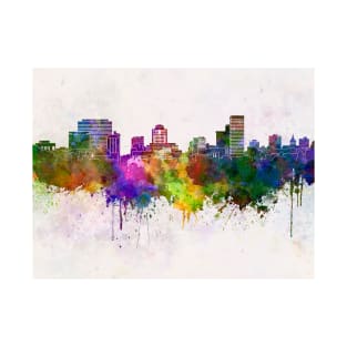 Columbia skyline in watercolor background T-Shirt