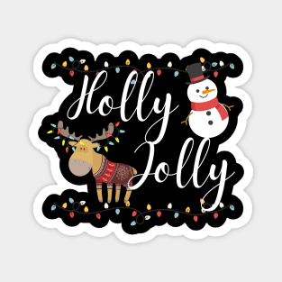 Holly Jolly Christmas Magnet