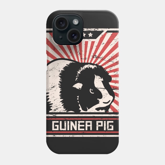 Guinea Pig Propaganda Phone Case by MeatMan