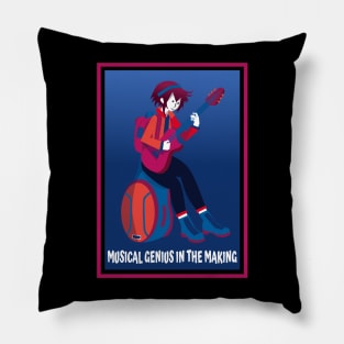 Musical Genius in the Making Pillow