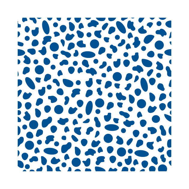 Abstract blue shapes pattern design by Digital Mag Store