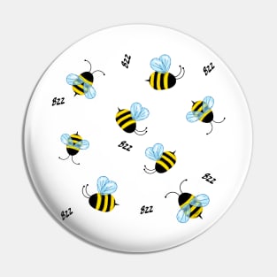 Busy Buzzing Bumblebees Pin