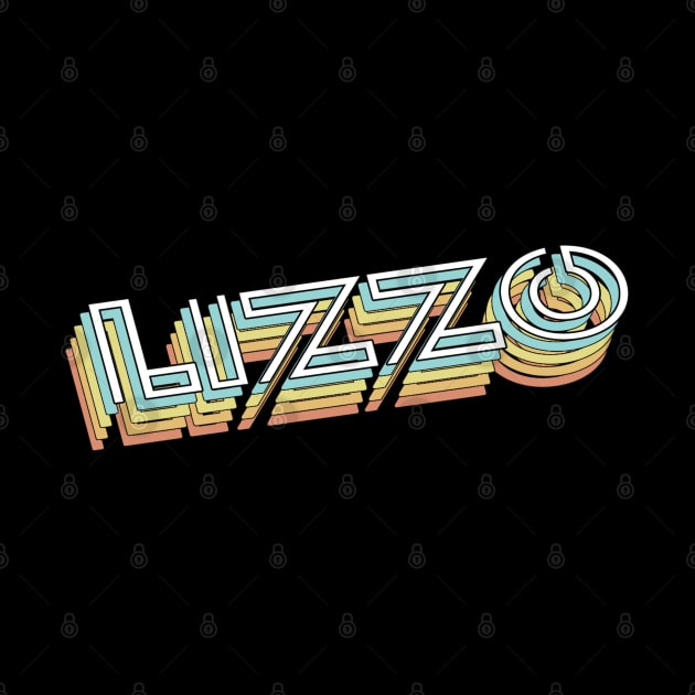 Lizzo Retro Typography Faded Style by PREMAN PENSIUN PROJECT