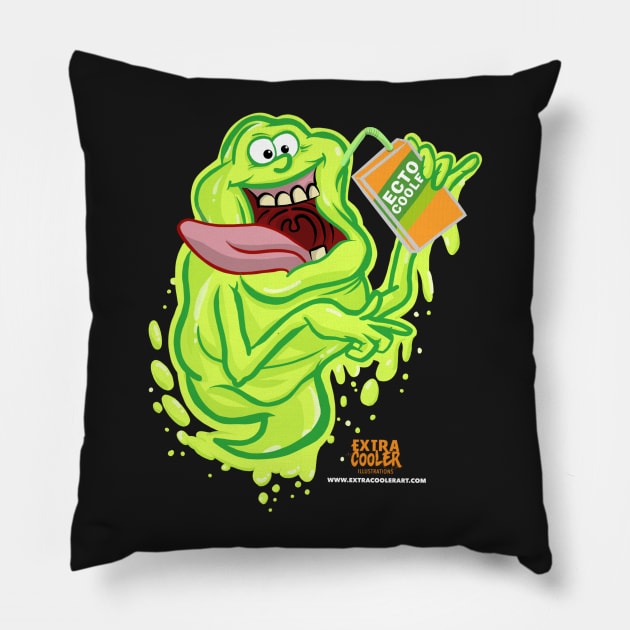 Slimer - Ecto Cooler Shirt Pillow by ExtraCooler