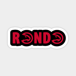 Rajon Rondo Atlanta Hawks Magnet