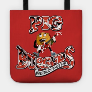 Pig Burgers with Mascot VH-ized! Tote