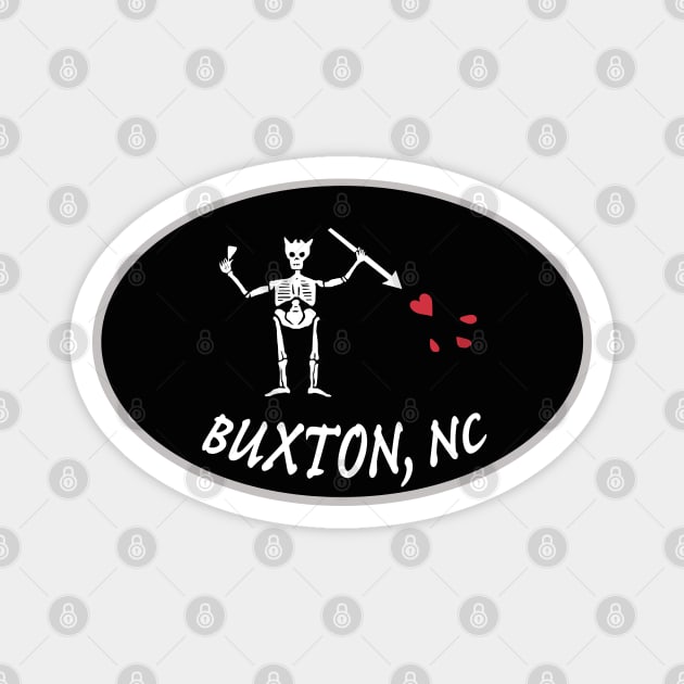 BUXTON NC BLACKBEARD Magnet by Trent Tides