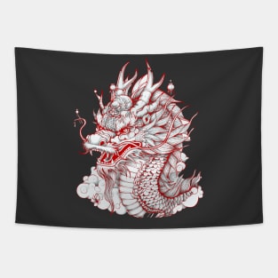 Red dragon Tapestry