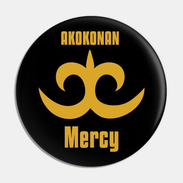 Akoko Nan | Adinkra Symbol | African | African American | Black Lives Pin by UrbanLifeApparel