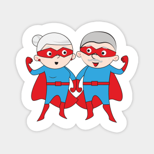 super grandparents 3 Magnet