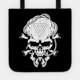 Antichrist Skull Tote