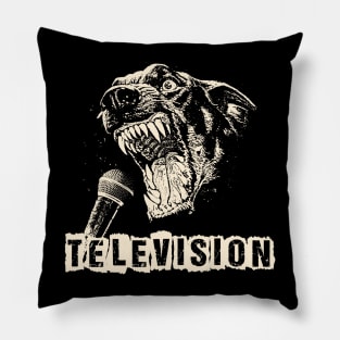 television ll scream Pillow