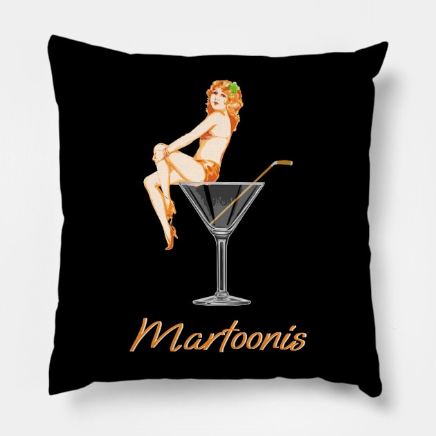 Martoonis Pillow by CrazyCreature