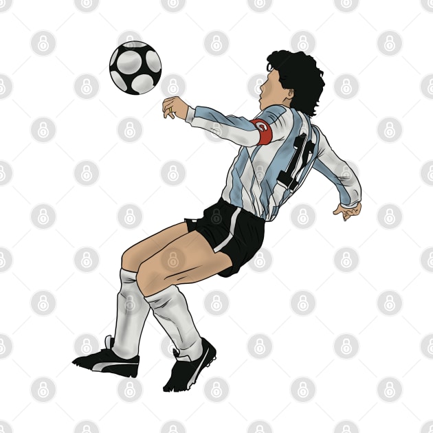 Diego Maradona by SickSticksCo