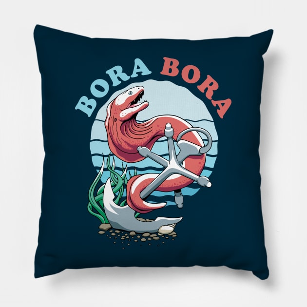 Moray Eel | Bora Bora Pillow by TMBTM