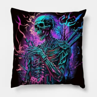 Skeleton Pillow