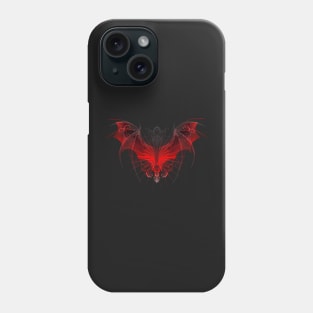 Red dragon wings ( Bat wings ) Phone Case