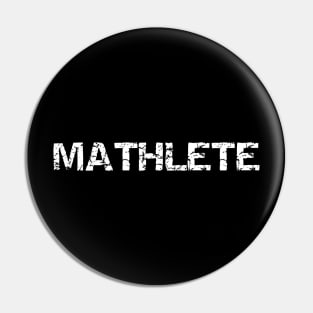 Mathlete Pin