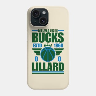 Milwaukee Bucks Lillard 0 Retro Phone Case