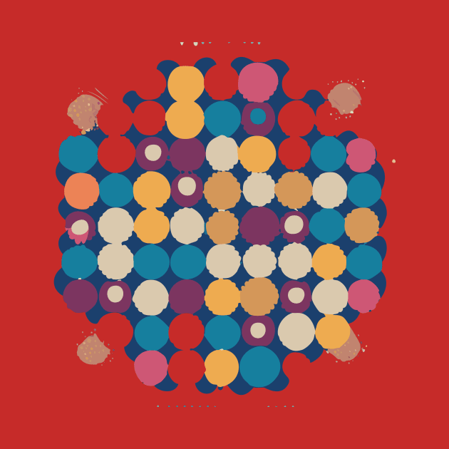 contemporary dot pattern by goingplaces